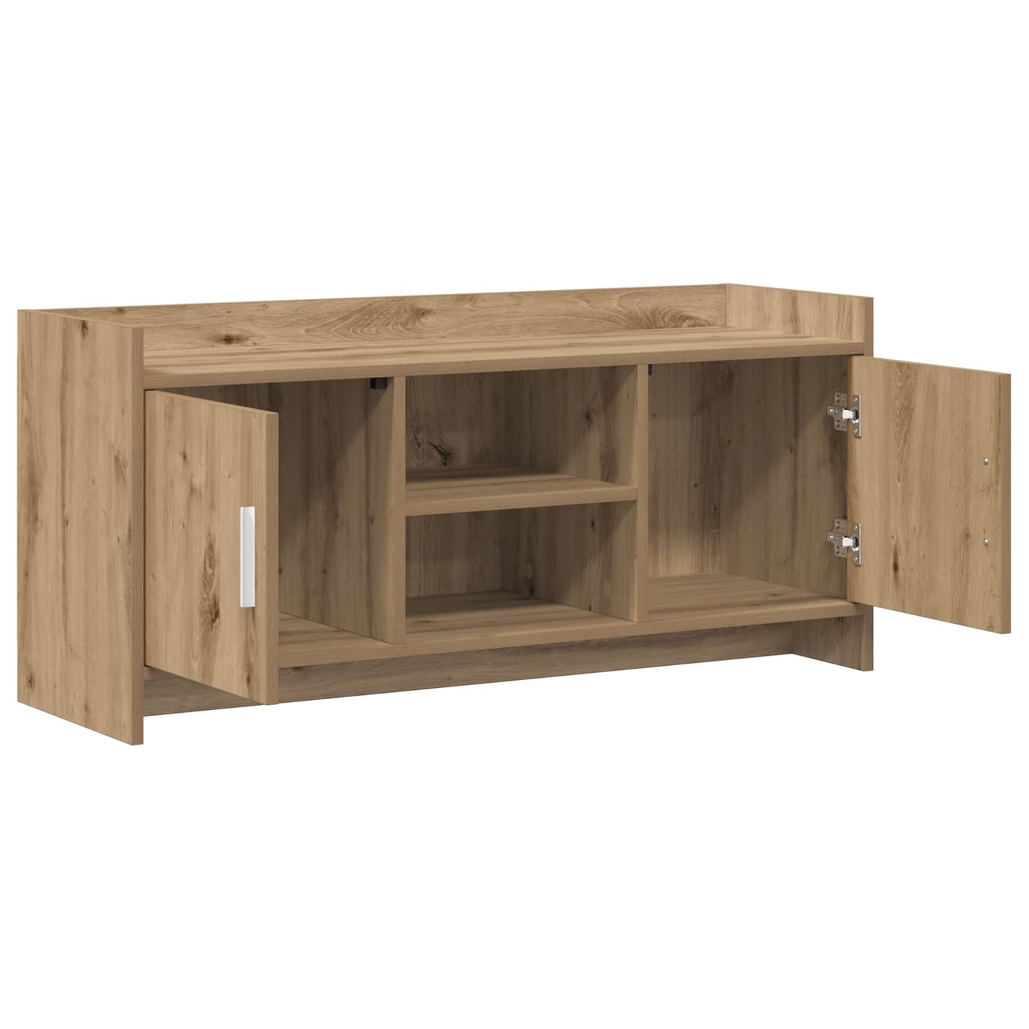 Televizní Skříň 102 X 33 X 47 Cm Dub Artisan Kompozitní Dřevo
