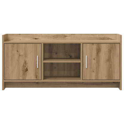 Televizní Skříň 102 X 33 X 47 Cm Dub Artisan Kompozitní Dřevo