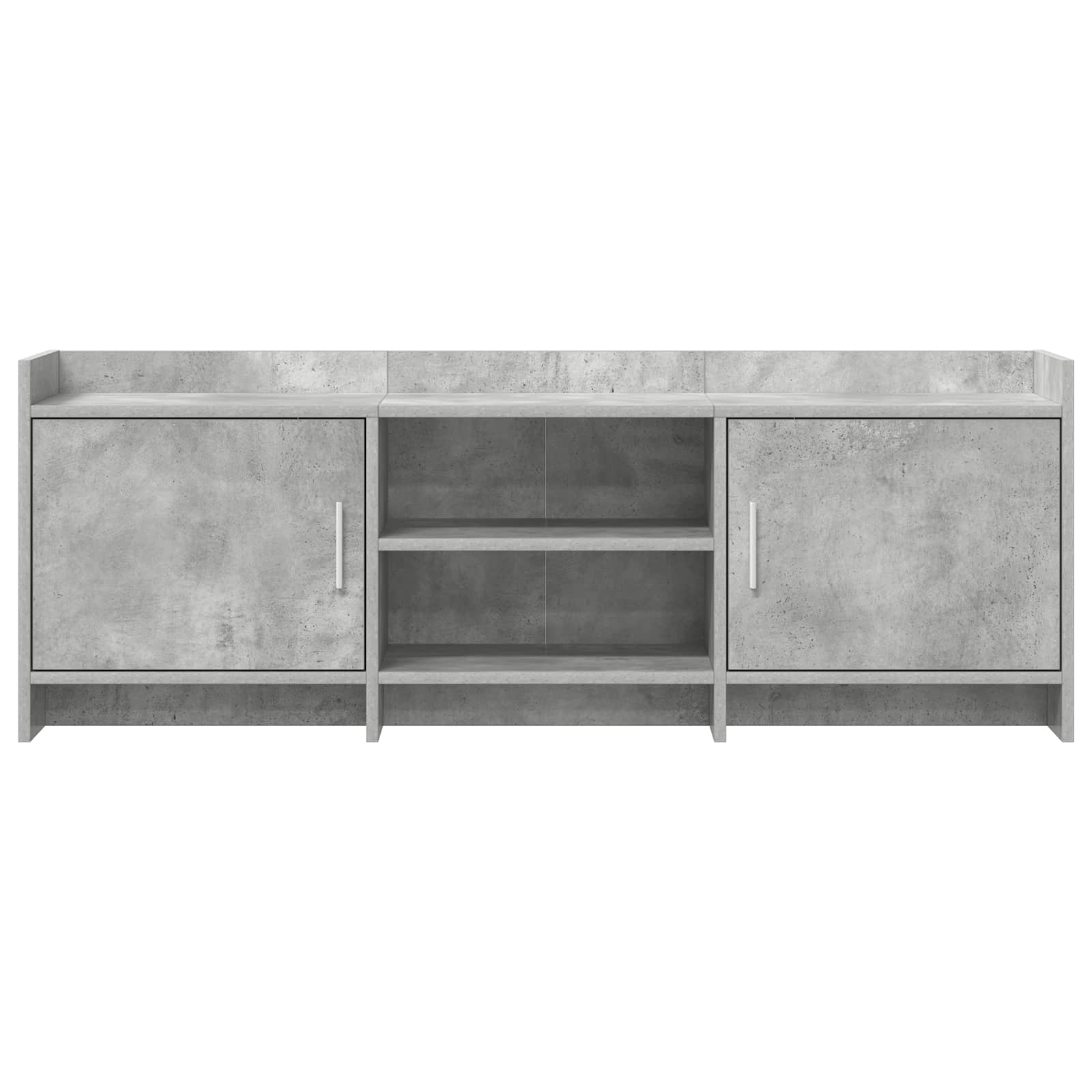 Televizní Skříň 130 X 33 X 47 Cm Betonově Šedá Kompozitní Dřevo