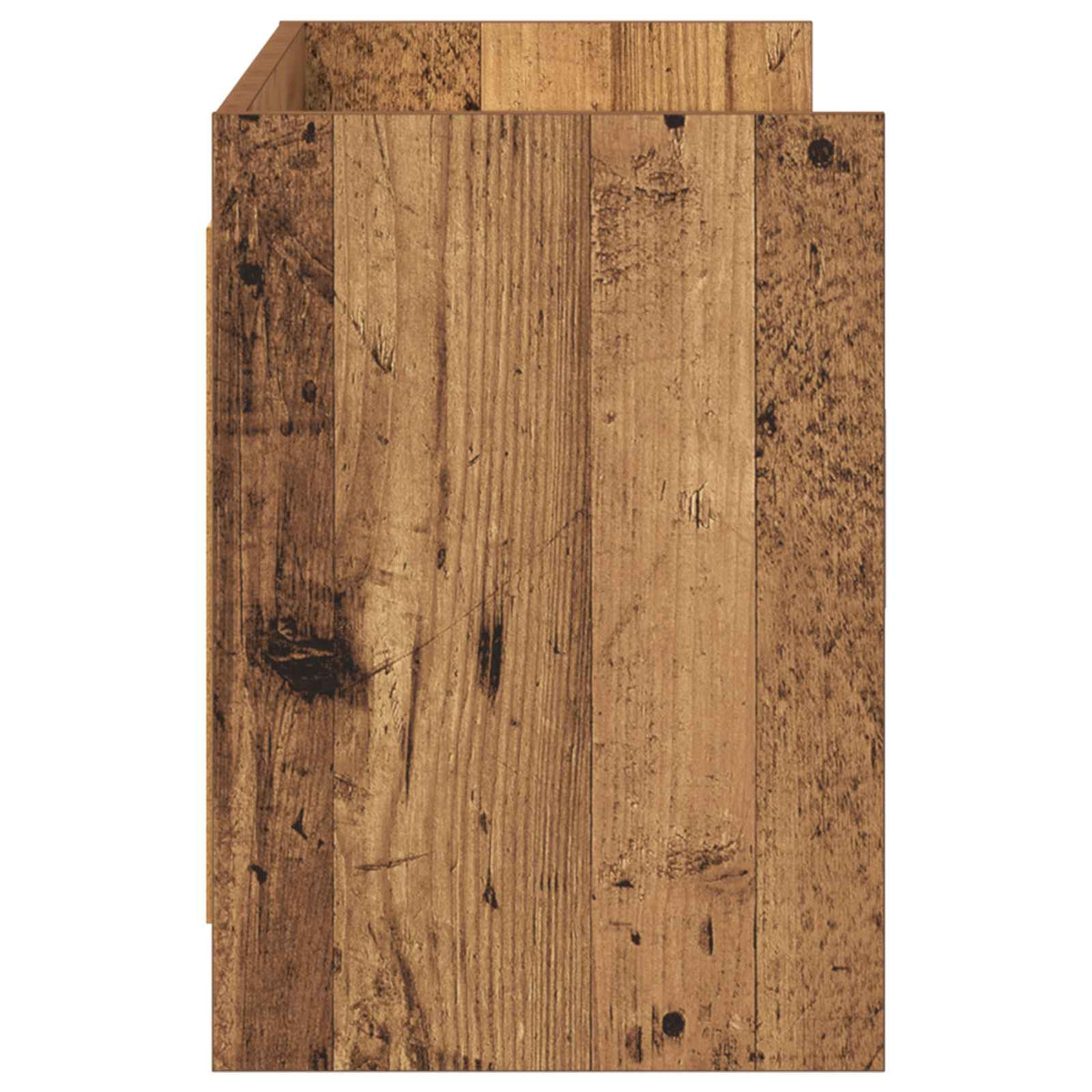 Televizní Skříň 130 X 33 X 47 Cm Staré Dřevo Kompozitní Dřevo
