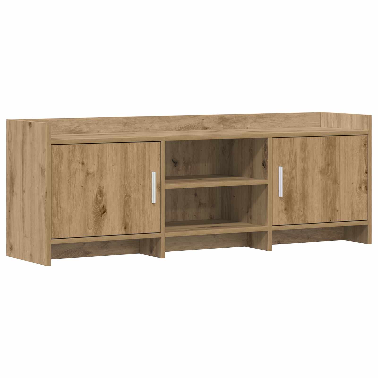 Televizní Skříň 130 X 33 X 47 Cm Dub Artisan Kompozitní Dřevo