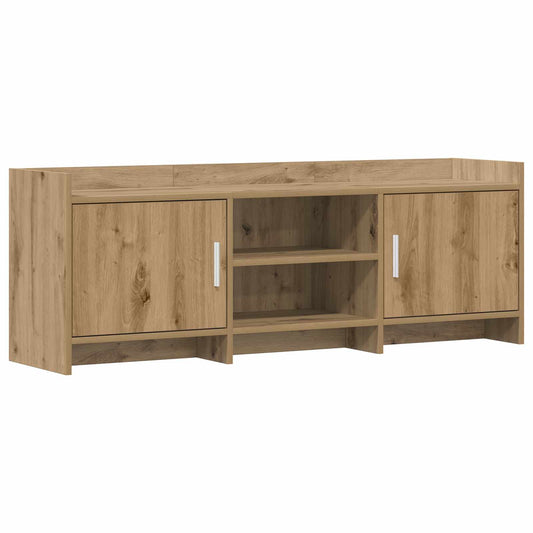 Televizní Skříň 130 X 33 X 47 Cm Dub Artisan Kompozitní Dřevo