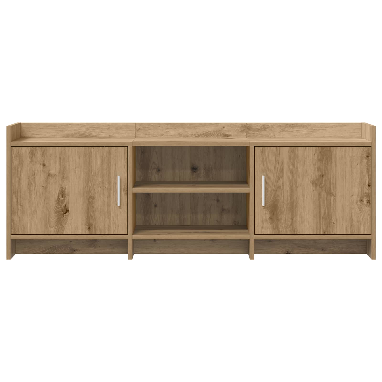 Televizní Skříň 130 X 33 X 47 Cm Dub Artisan Kompozitní Dřevo