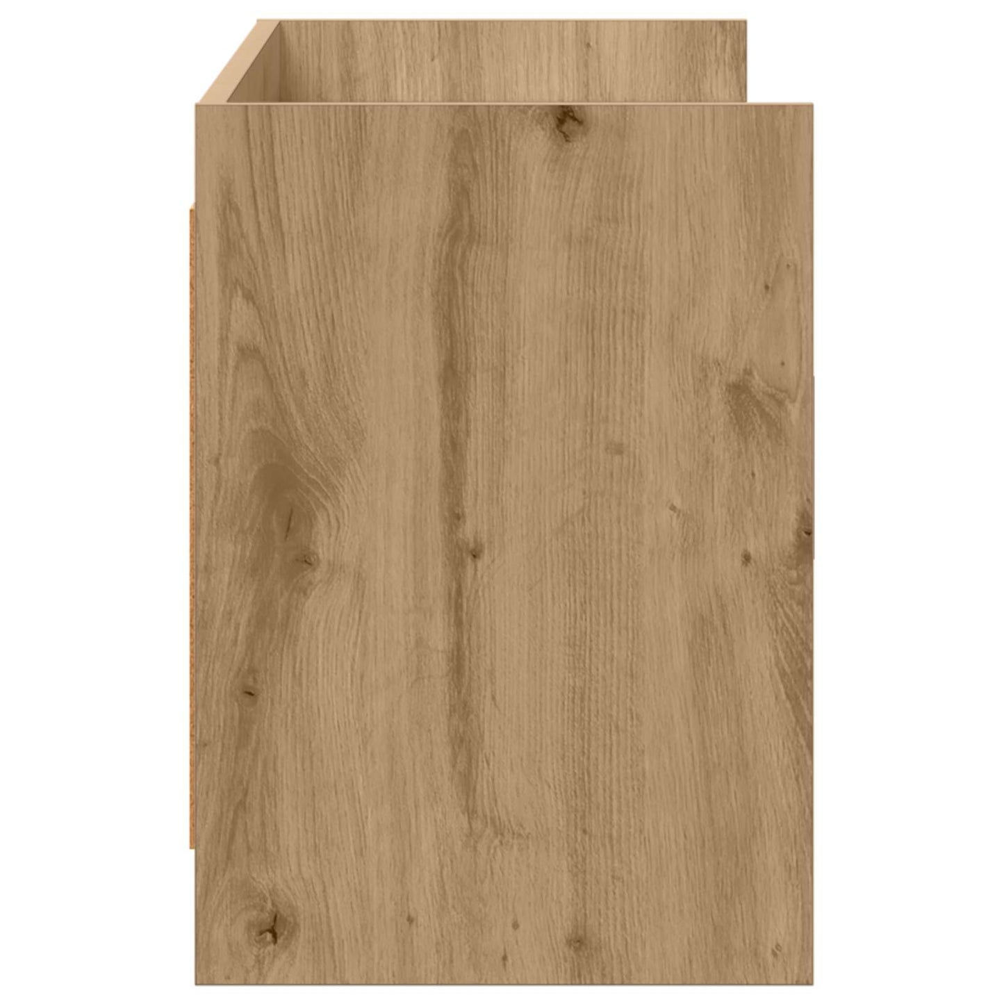 Televizní Skříň 130 X 33 X 47 Cm Dub Artisan Kompozitní Dřevo