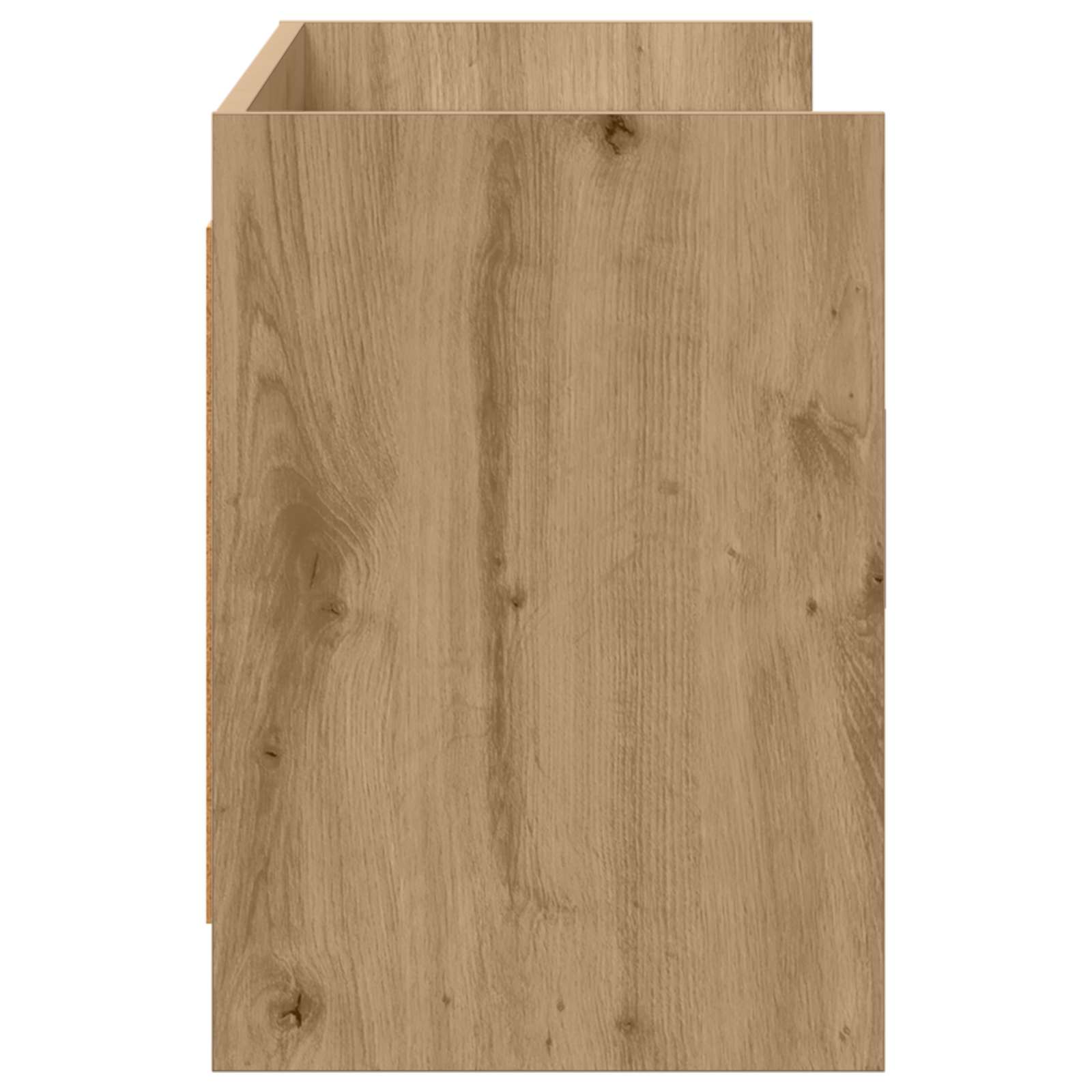 Televizní Skříň 130 X 33 X 47 Cm Dub Artisan Kompozitní Dřevo