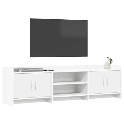 Televizní Skříň 168 X 33 X 47 Cm Bílá Kompozitní Dřevo