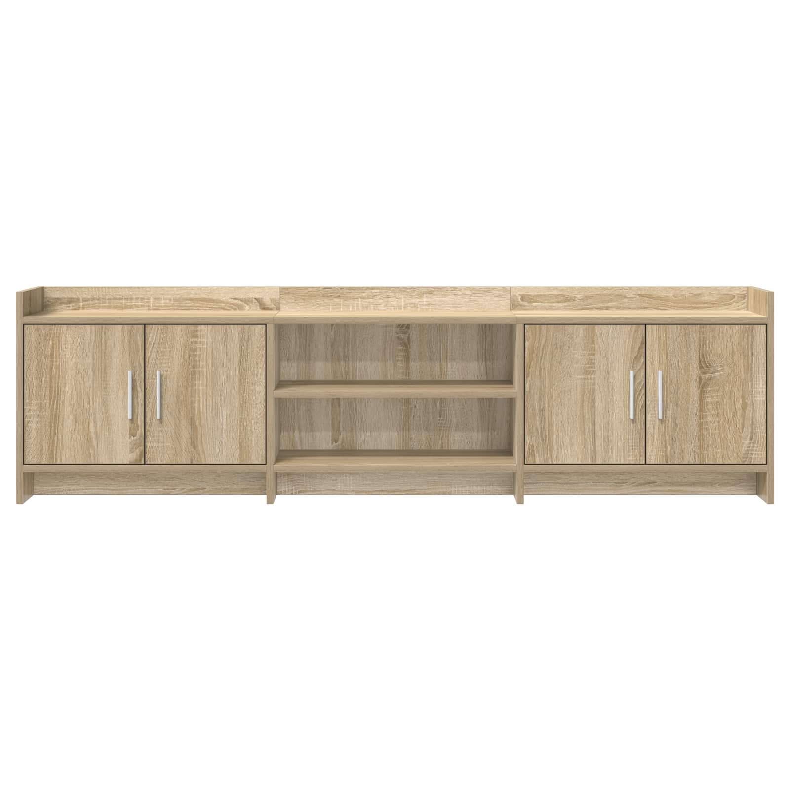Televizní Skříň 168 X 33 X 47 Cm Dub Sonoma Kompozitní Dřevo