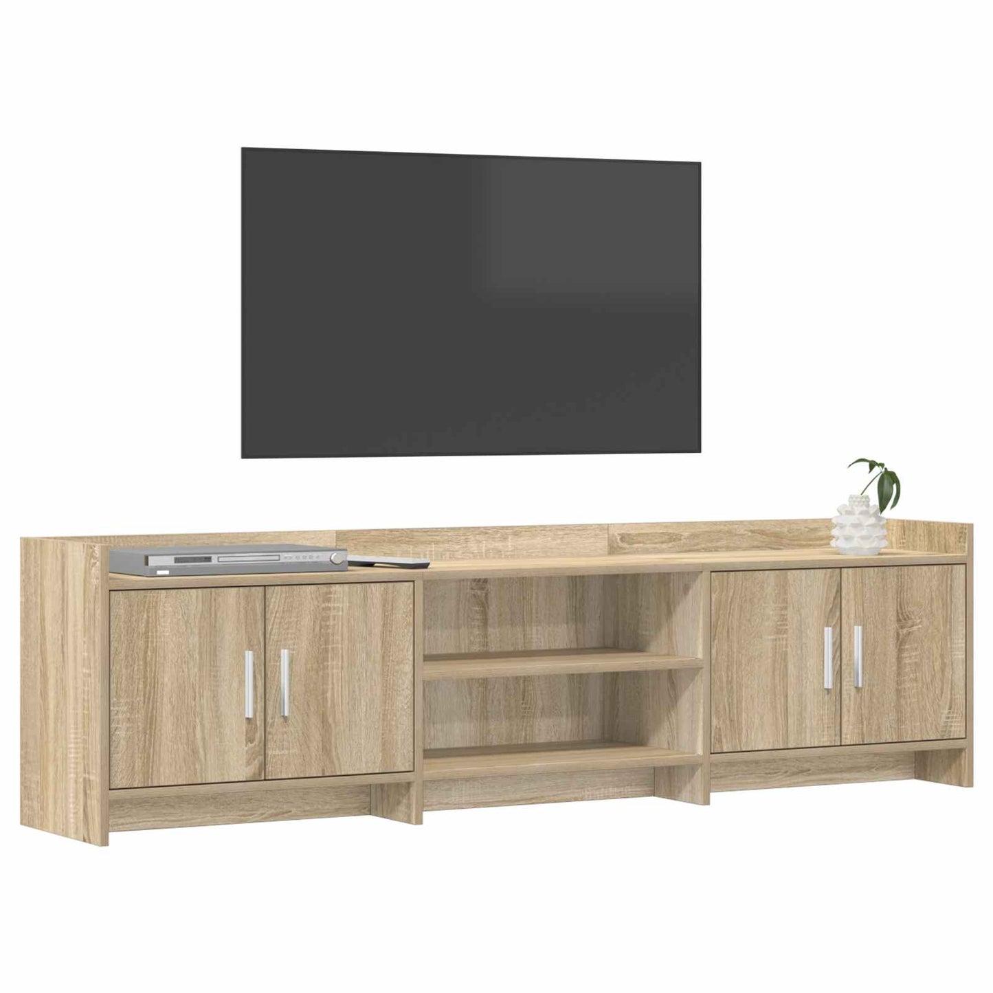 Televizní Skříň 168 X 33 X 47 Cm Dub Sonoma Kompozitní Dřevo