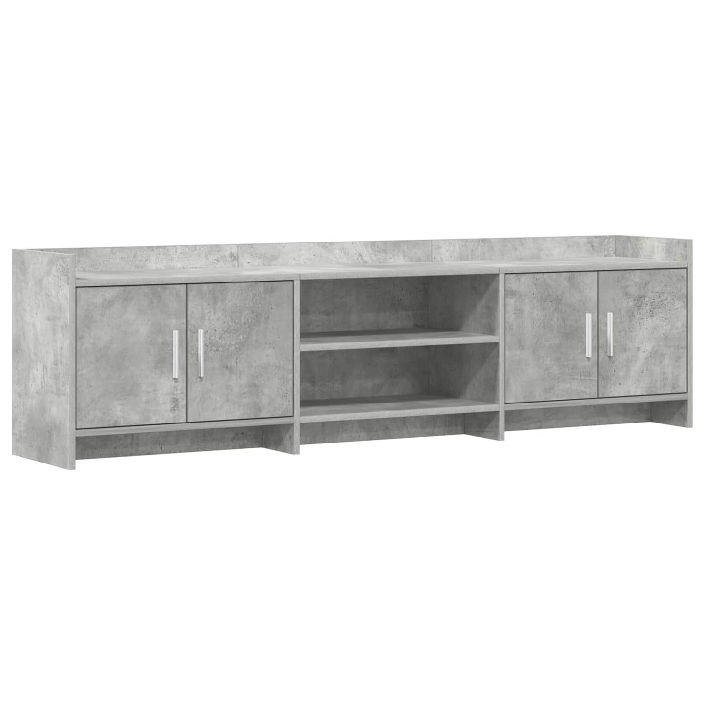 Televizní Skříň 168 X 33 X 47 Cm Betonově Šedá Kompozitní Dřevo