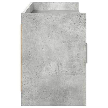 Televizní Skříň 168 X 33 X 47 Cm Betonově Šedá Kompozitní Dřevo