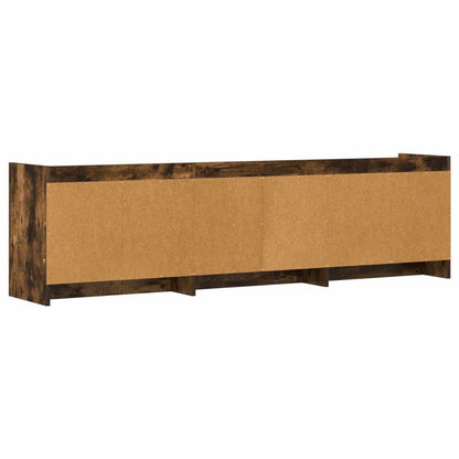 Televizní Skříň 168 X 33 X 47 Cm Kouřový Dub Kompozitní Dřevo