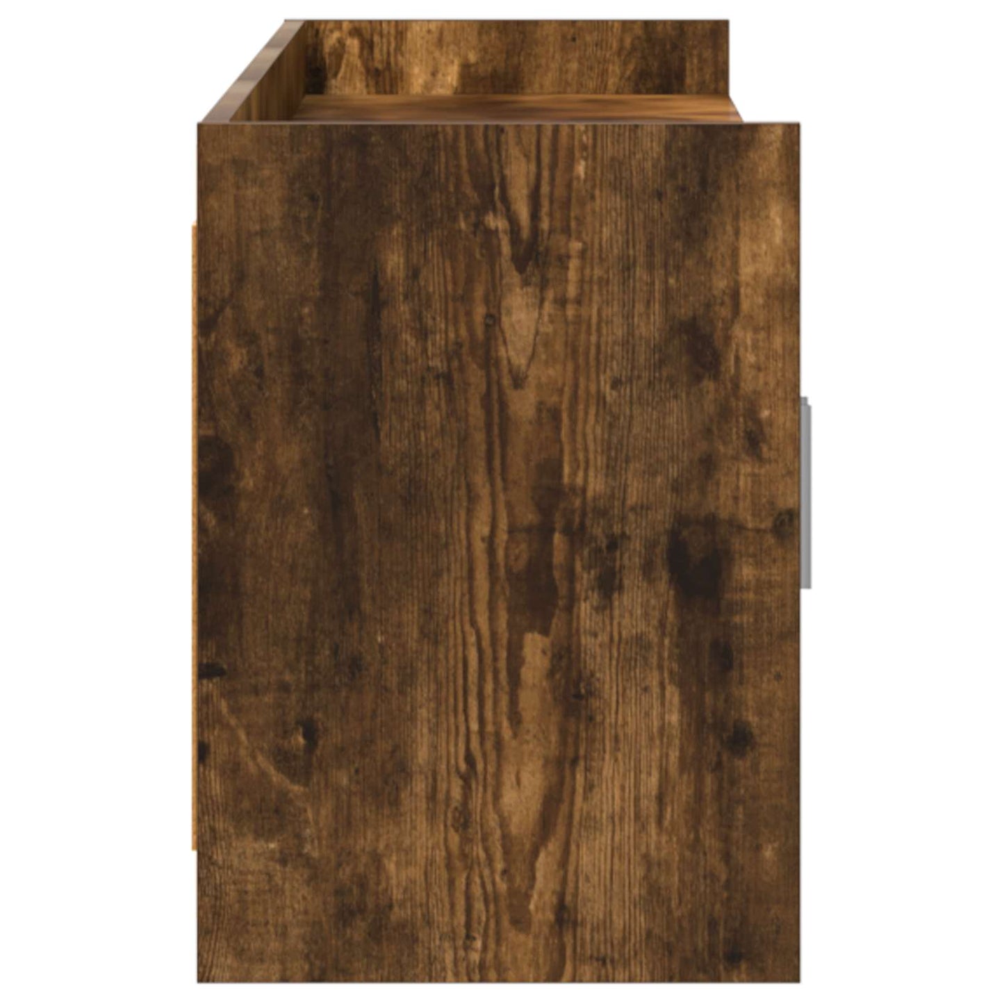 Televizní Skříň 168 X 33 X 47 Cm Kouřový Dub Kompozitní Dřevo