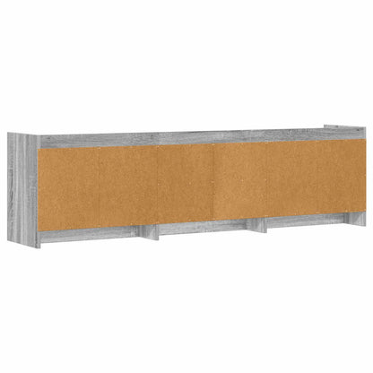Televizní Skříň 168 X 33 X 47 Cm Šedý Sonoma Kompozitní Dřevo