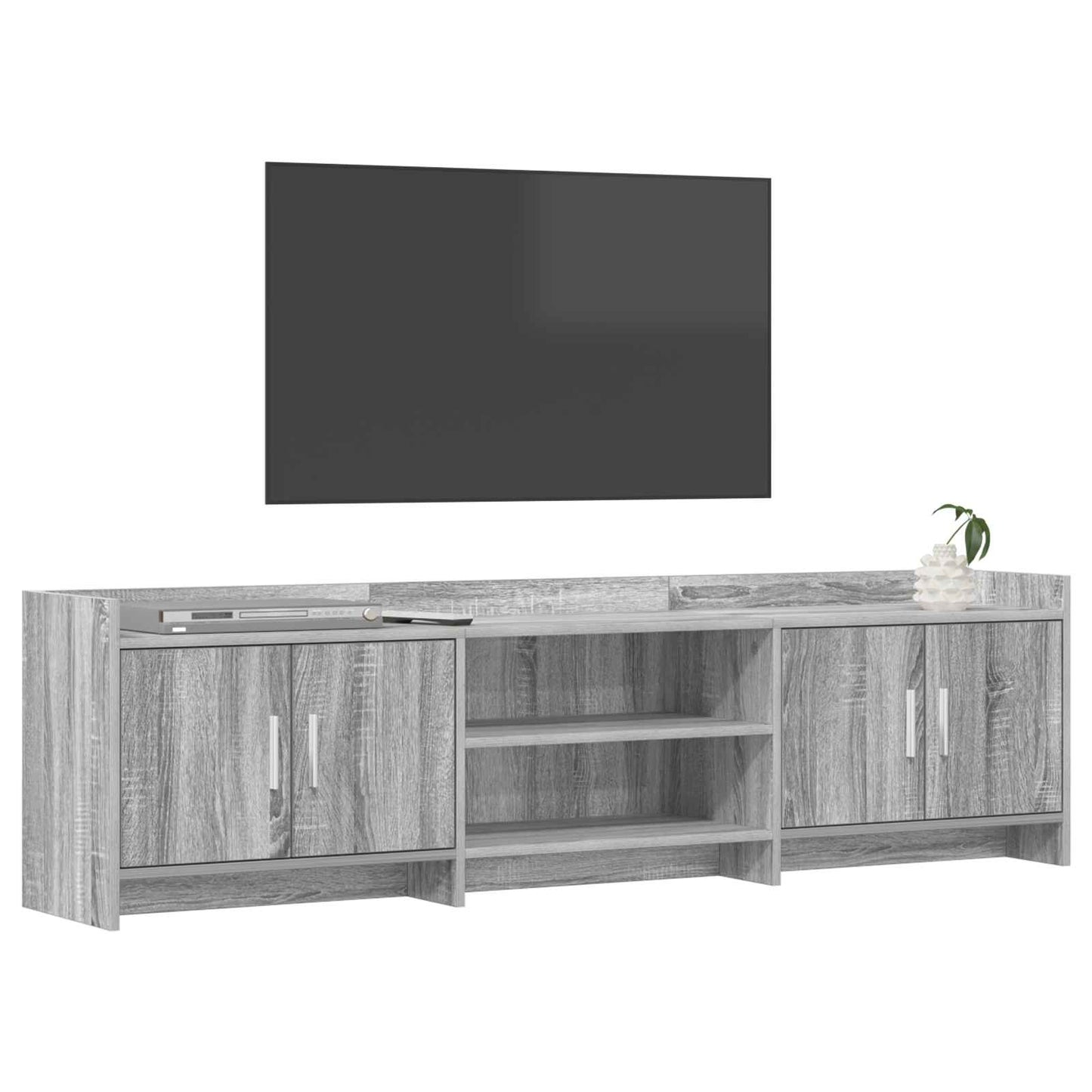 Televizní Skříň 168 X 33 X 47 Cm Šedý Sonoma Kompozitní Dřevo