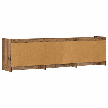 Televizní Skříň 168 X 33 X 47 Cm Staré Dřevo Kompozitní Dřevo