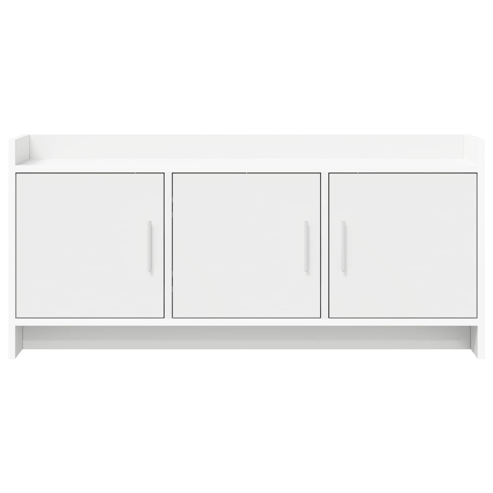 Televizní Skříň 102 X 33 X 47 Cm Bílá Kompozitní Dřevo