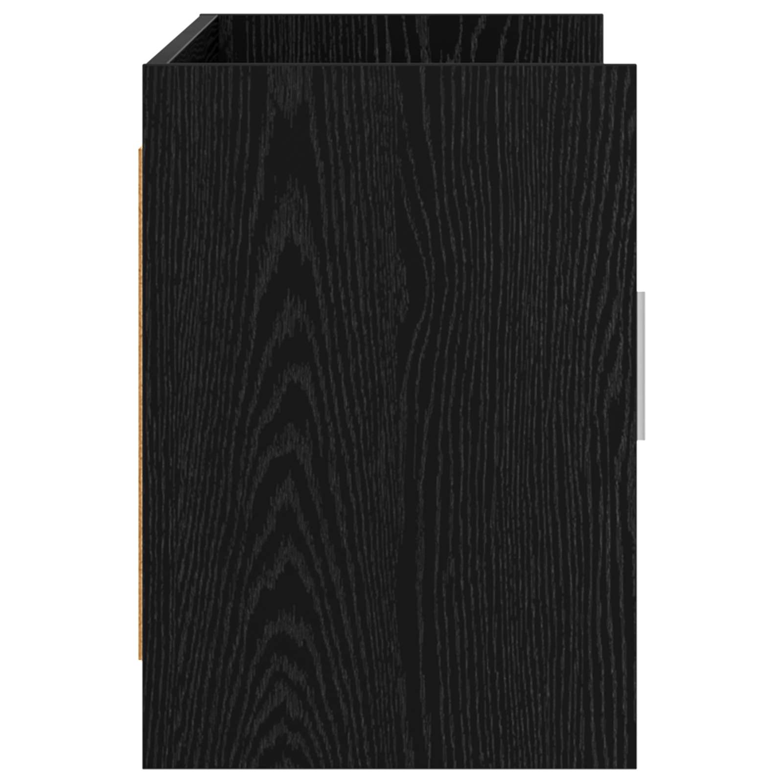 Televizní Skříň 102 X 33 X 47 Cm Černý Dub Kompozitní Dřevo