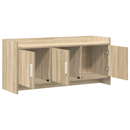 Televizní Skříň 102 X 33 X 47 Cm Dub Sonoma Kompozitní Dřevo