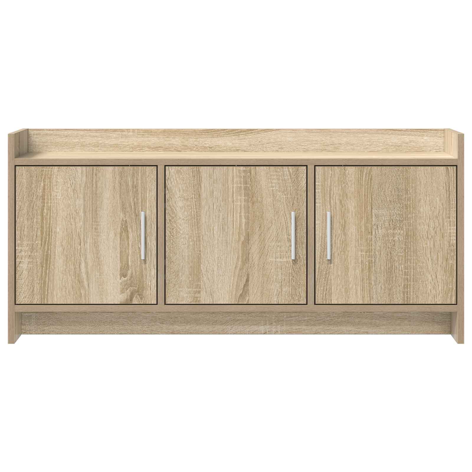 Televizní Skříň 102 X 33 X 47 Cm Dub Sonoma Kompozitní Dřevo