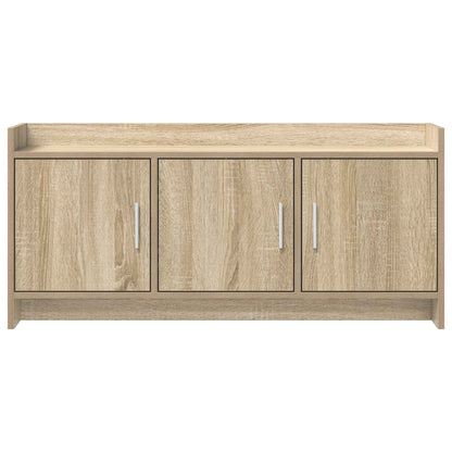 Televizní Skříň 102 X 33 X 47 Cm Dub Sonoma Kompozitní Dřevo