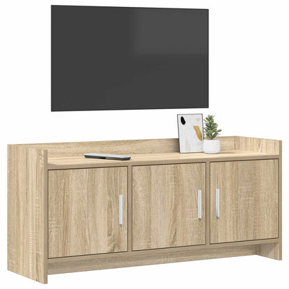 Televizní Skříň 102 X 33 X 47 Cm Dub Sonoma Kompozitní Dřevo