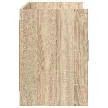 Televizní Skříň 102 X 33 X 47 Cm Dub Sonoma Kompozitní Dřevo