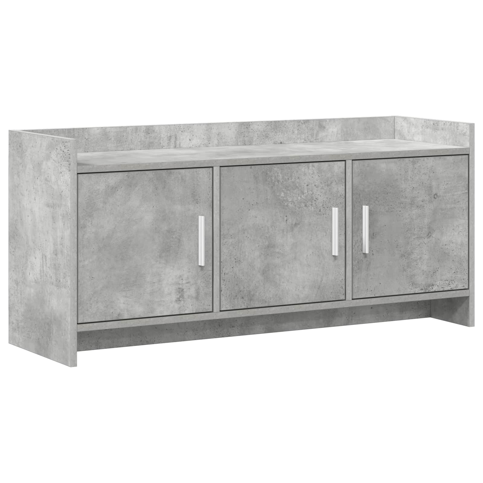 Televizní Skříň 102 X 33 X 47 Cm Betonově Šedá Kompozitní Dřevo