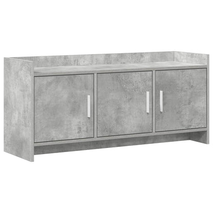 Televizní Skříň 102 X 33 X 47 Cm Betonově Šedá Kompozitní Dřevo