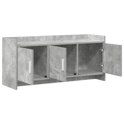Televizní Skříň 102 X 33 X 47 Cm Betonově Šedá Kompozitní Dřevo