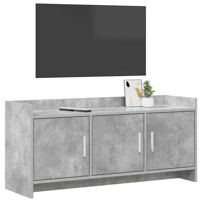 Televizní Skříň 102 X 33 X 47 Cm Betonově Šedá Kompozitní Dřevo