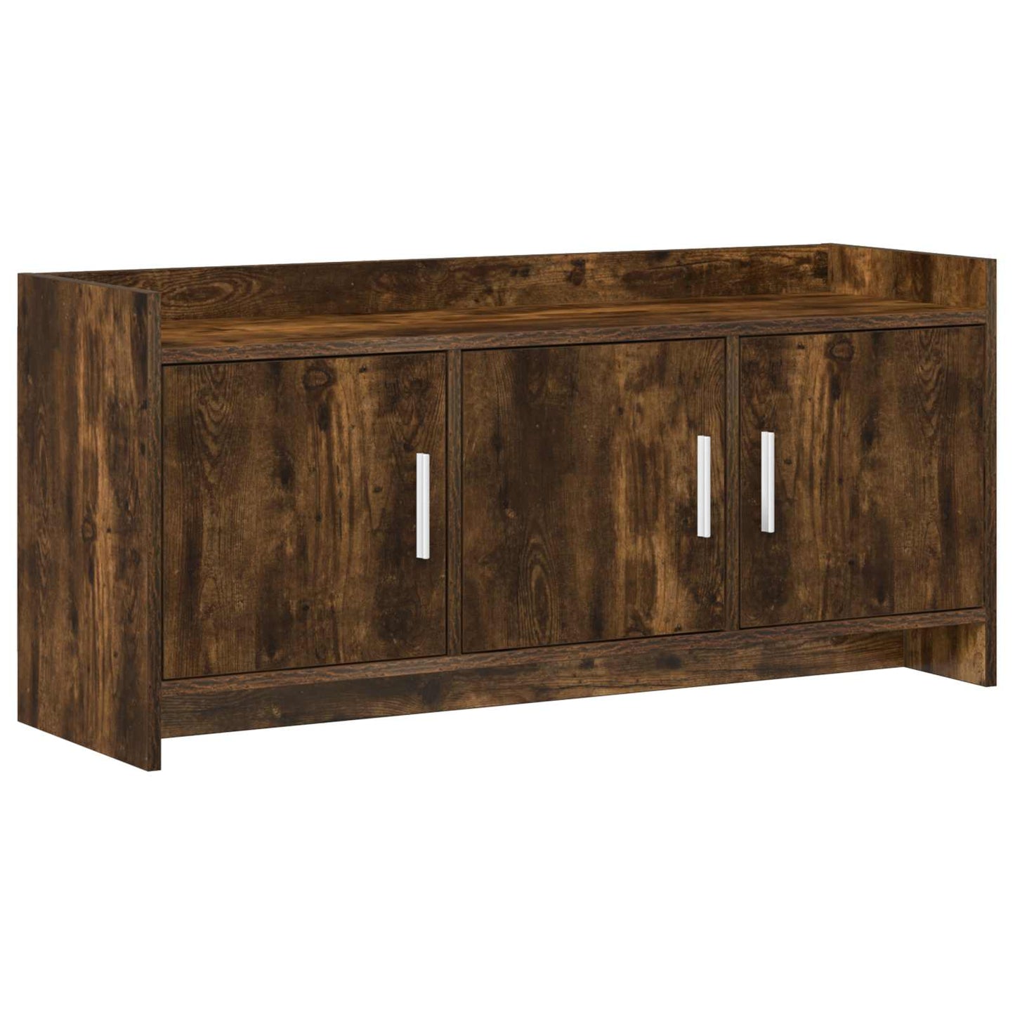Televizní Skříň 102 X 33 X 47 Cm Kouřový Dub Kompozitní Dřevo