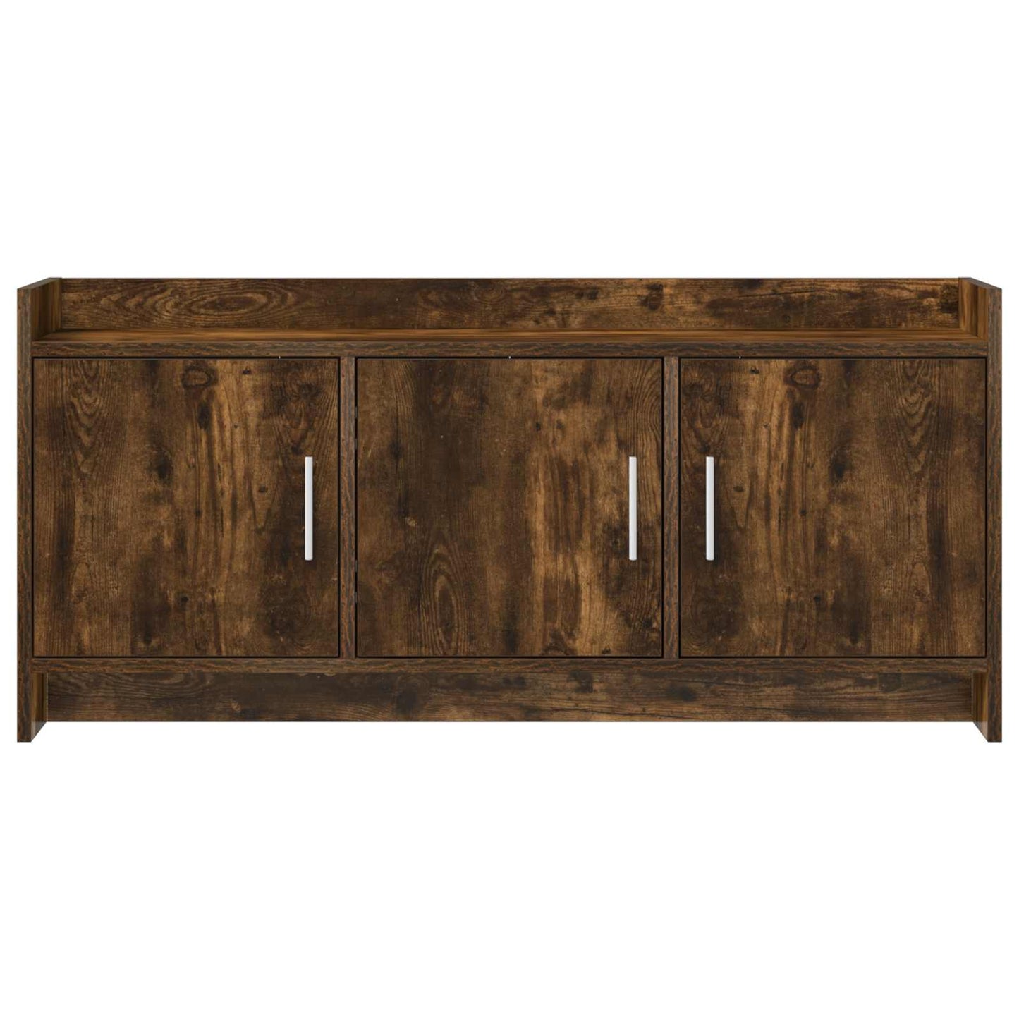 Televizní Skříň 102 X 33 X 47 Cm Kouřový Dub Kompozitní Dřevo