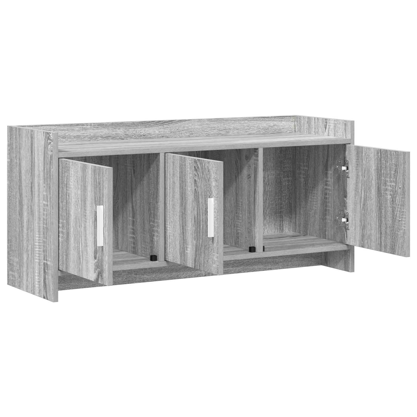 Televizní Skříň 102 X 33 X 47 Cm Šedý Sonoma Kompozitní Dřevo