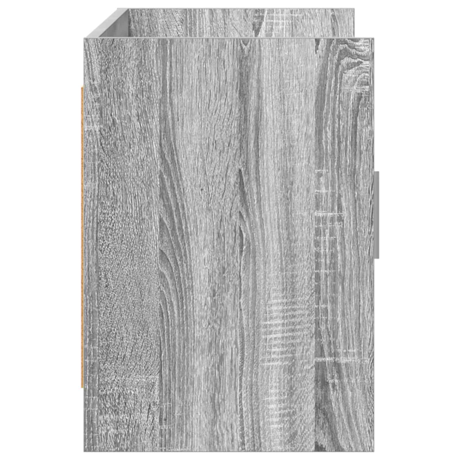 Televizní Skříň 102 X 33 X 47 Cm Šedý Sonoma Kompozitní Dřevo