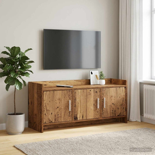 Televizní Skříň 102 X 33 X 47 Cm Staré Dřevo Kompozitní Dřevo
