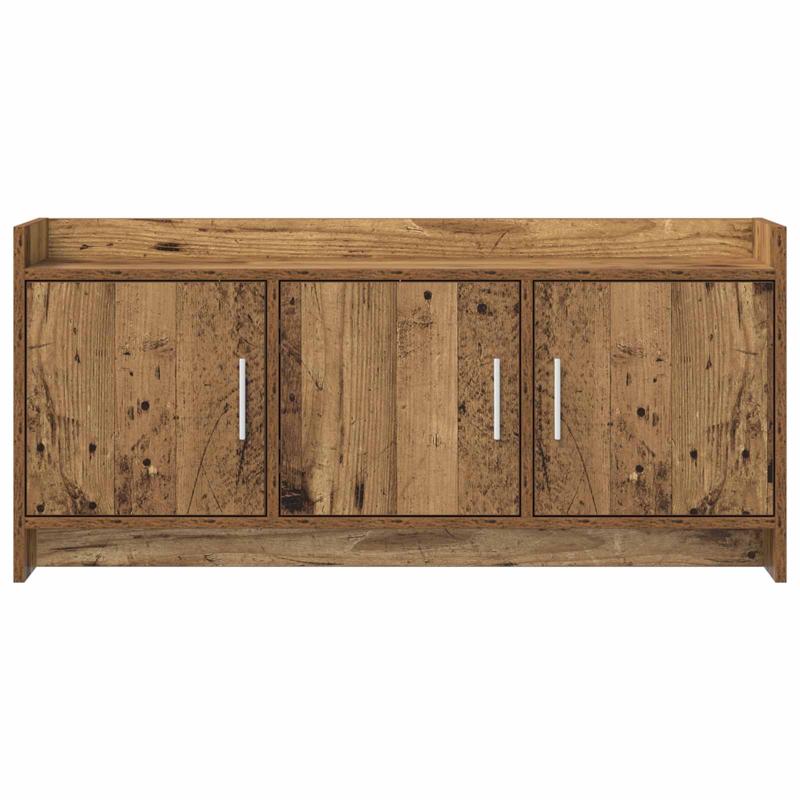 Televizní Skříň 102 X 33 X 47 Cm Staré Dřevo Kompozitní Dřevo