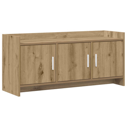 Televizní Skříň 102 X 33 X 47 Cm Dub Artisan Kompozitní Dřevo