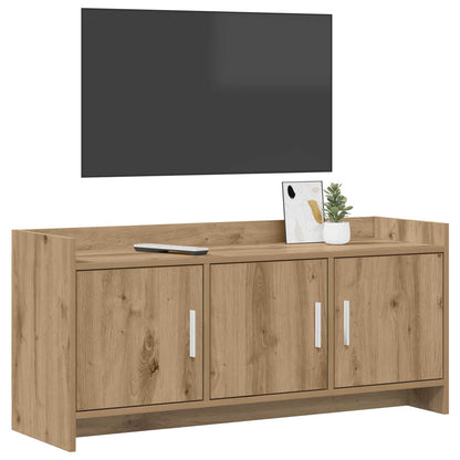 Televizní Skříň 102 X 33 X 47 Cm Dub Artisan Kompozitní Dřevo