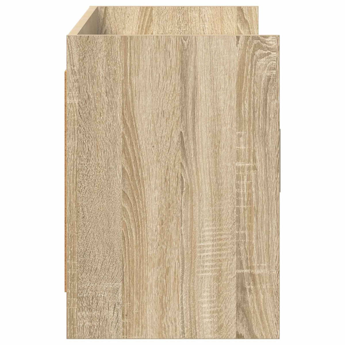 Televizní Skříň 130 X 33 X 47 Cm Dub Sonoma Kompozitní Dřevo