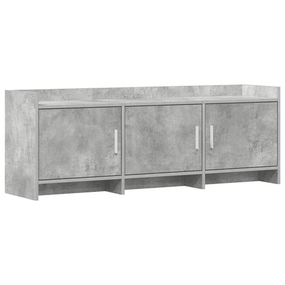 Televizní Skříň 130 X 33 X 47 Cm Betonově Šedá Kompozitní Dřevo