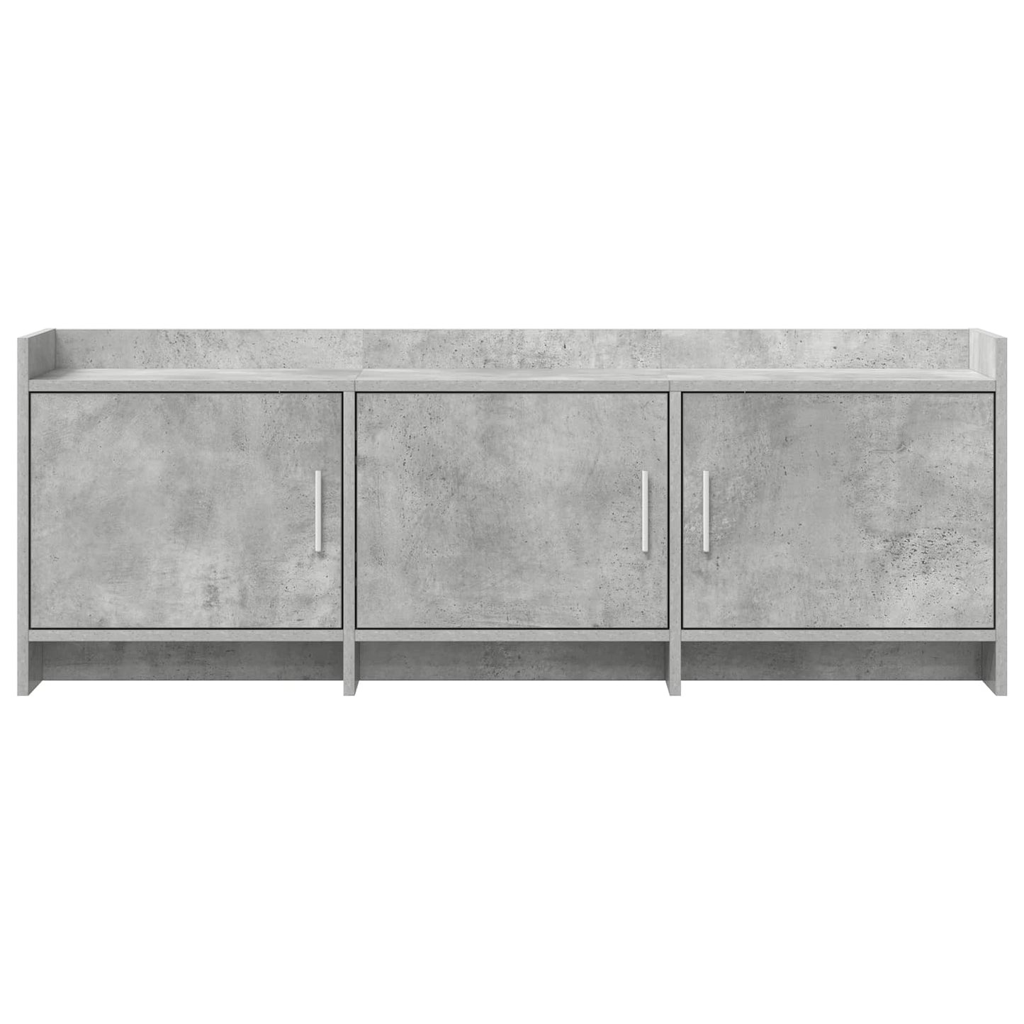 Televizní Skříň 130 X 33 X 47 Cm Betonově Šedá Kompozitní Dřevo
