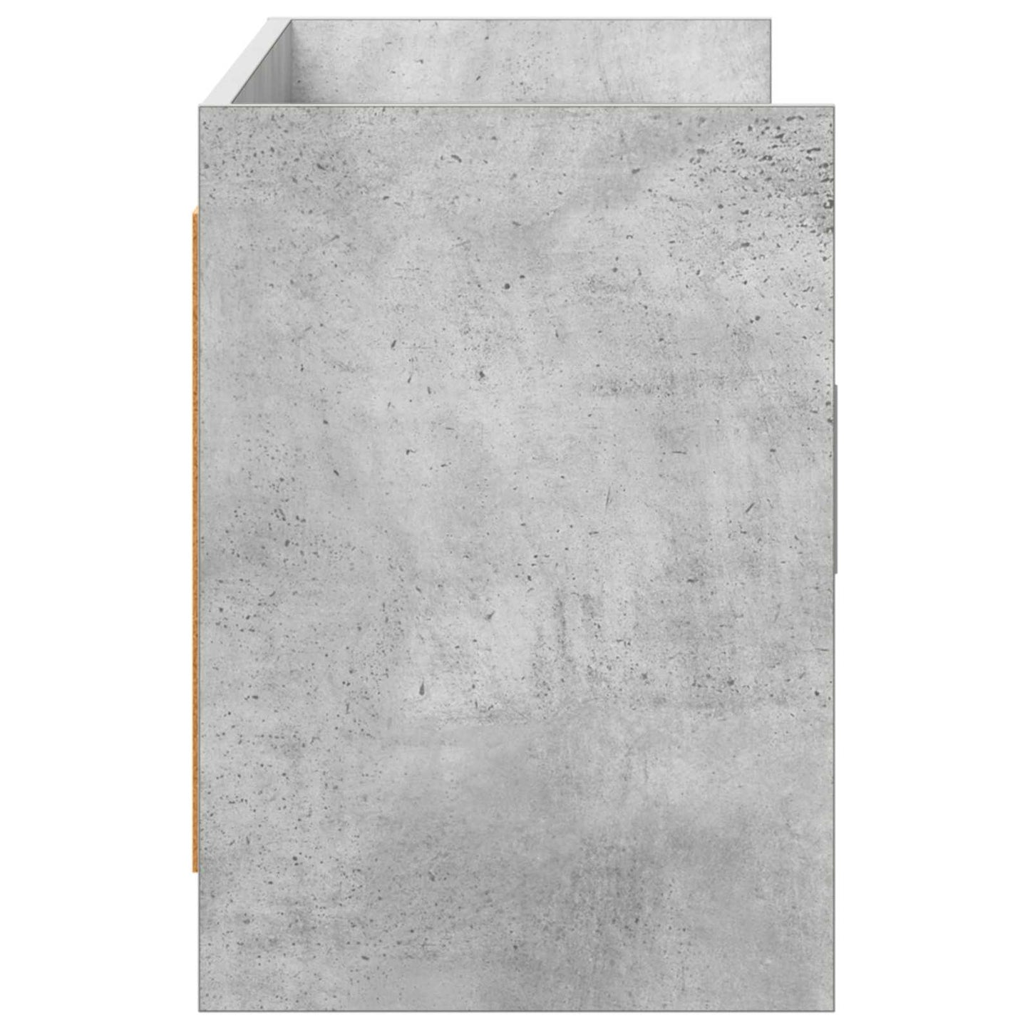 Televizní Skříň 130 X 33 X 47 Cm Betonově Šedá Kompozitní Dřevo
