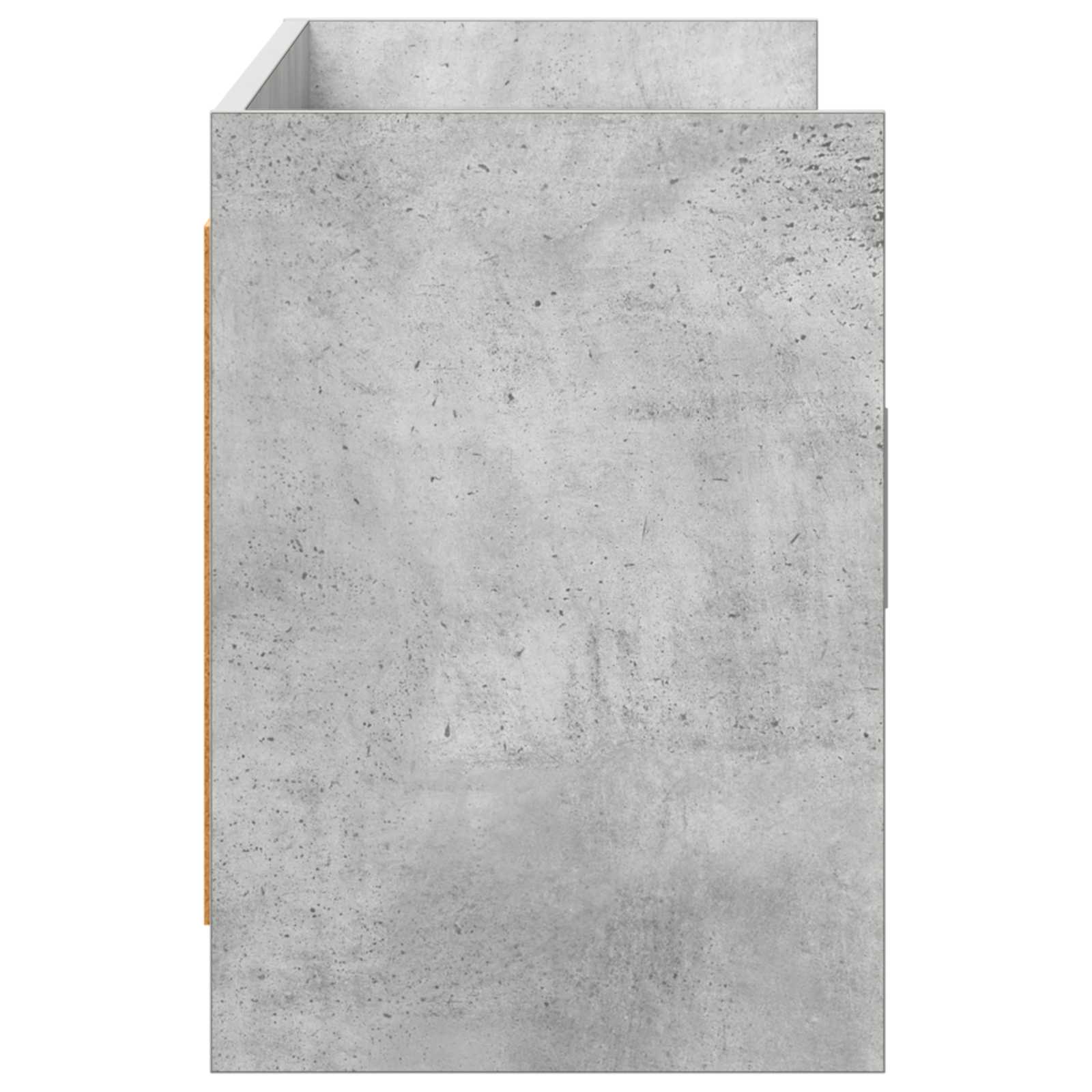 Televizní Skříň 130 X 33 X 47 Cm Betonově Šedá Kompozitní Dřevo
