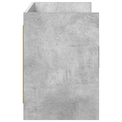 Televizní Skříň 130 X 33 X 47 Cm Betonově Šedá Kompozitní Dřevo