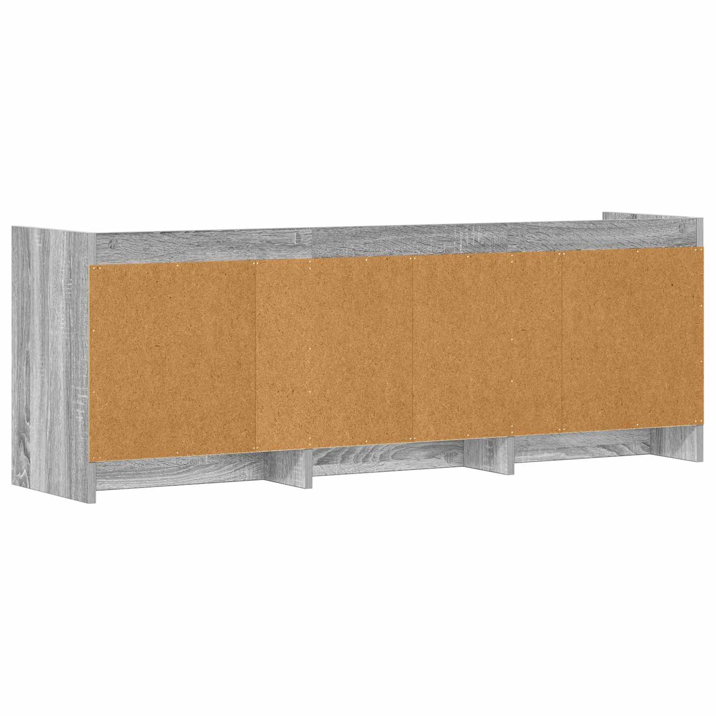 Televizní Skříň 130 X 33 X 47 Cm Šedý Sonoma Kompozitní Dřevo