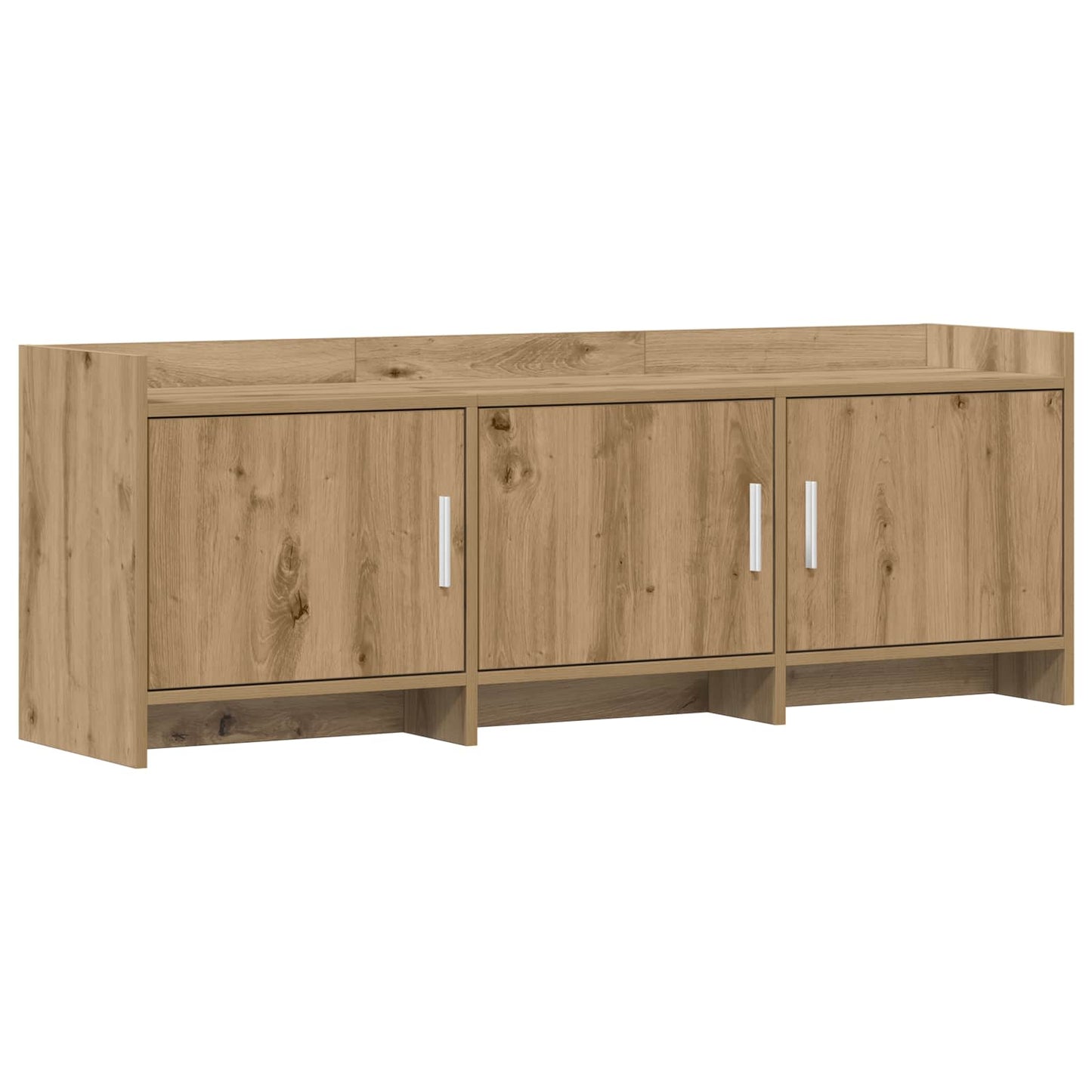 Televizní Skříň 130 X 33 X 47 Cm Dub Artisan Kompozitní Dřevo