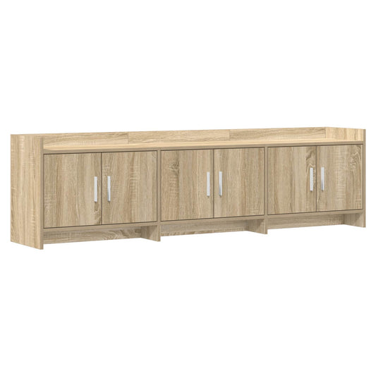 Televizní Skříň 168 X 33 X 47 Cm Dub Sonoma Kompozitní Dřevo