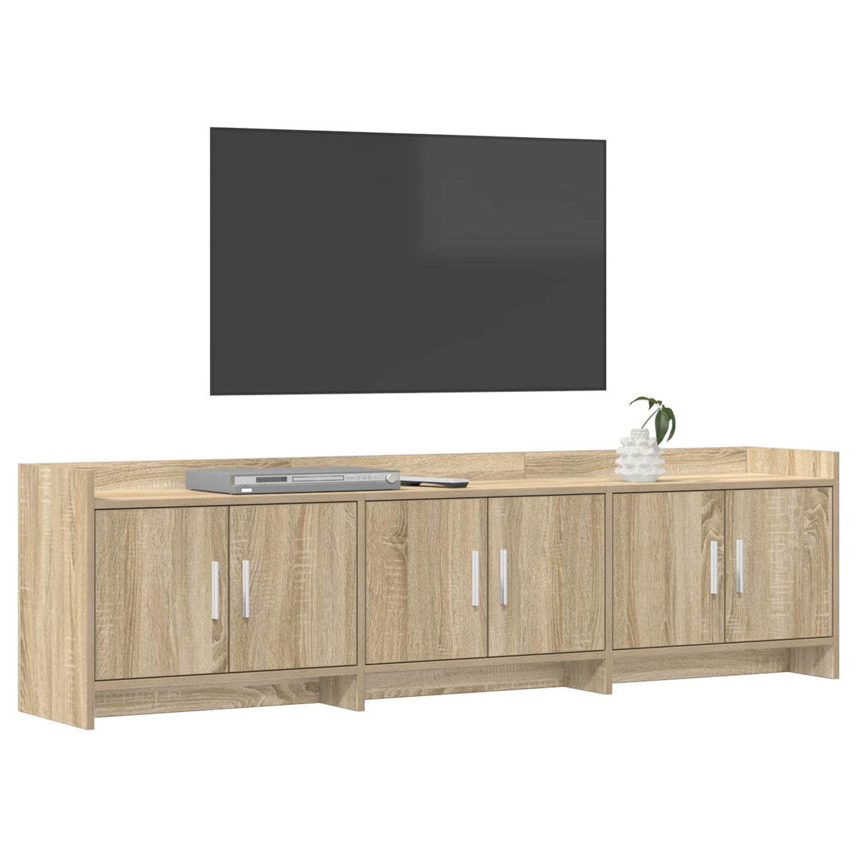Televizní Skříň 168 X 33 X 47 Cm Dub Sonoma Kompozitní Dřevo