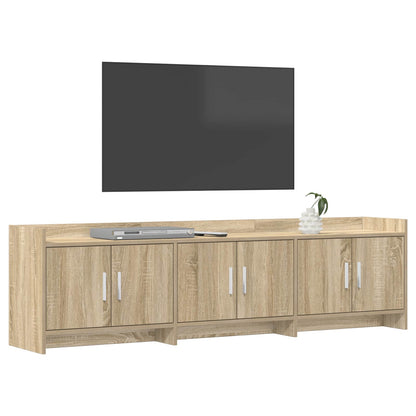 Televizní Skříň 168 X 33 X 47 Cm Dub Sonoma Kompozitní Dřevo