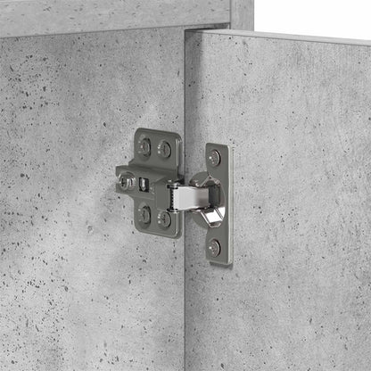 Televizní Skříň 168 X 33 X 47 Cm Betonově Šedá Kompozitní Dřevo